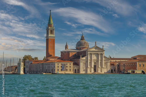 View of San Giorgio island, Venice, Italy © e_polischuk