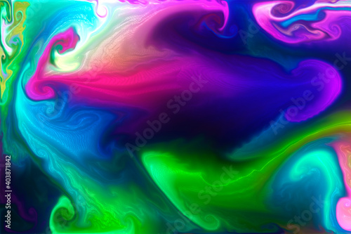 abstract colorful background with bubbles © Boblakov Pavel