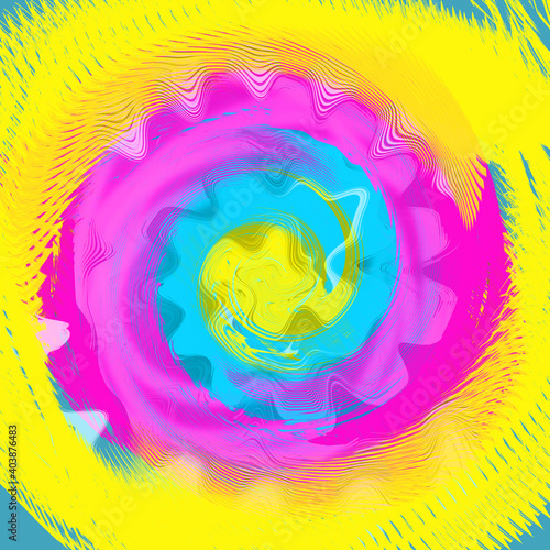 colorful abstract tie dye background pattern vector illustration 