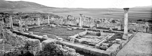 Ciudad Romana de Volubilis(II d.c.), yacimiento arqueologico.Marruecos.