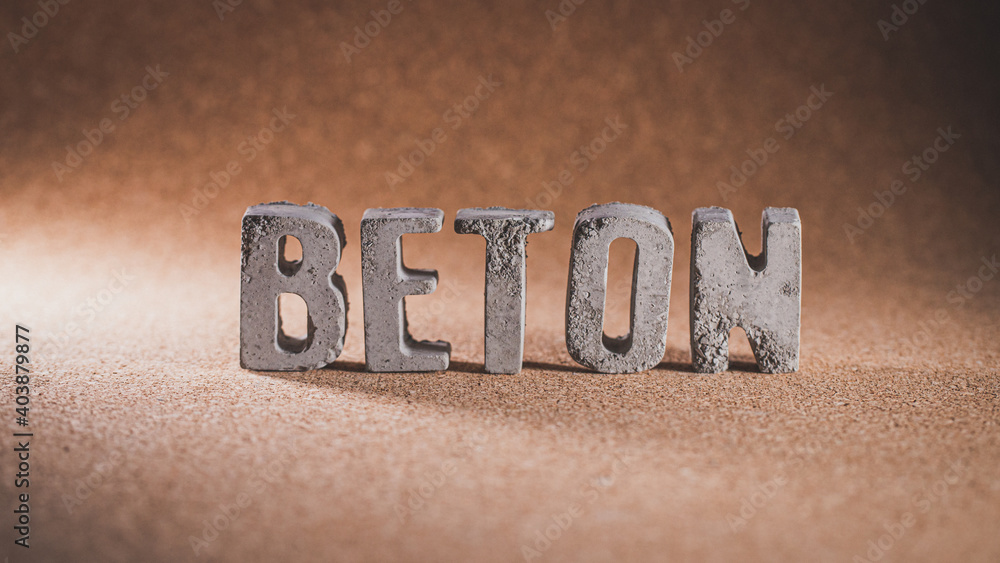 Naklejka premium Rustikal Beton