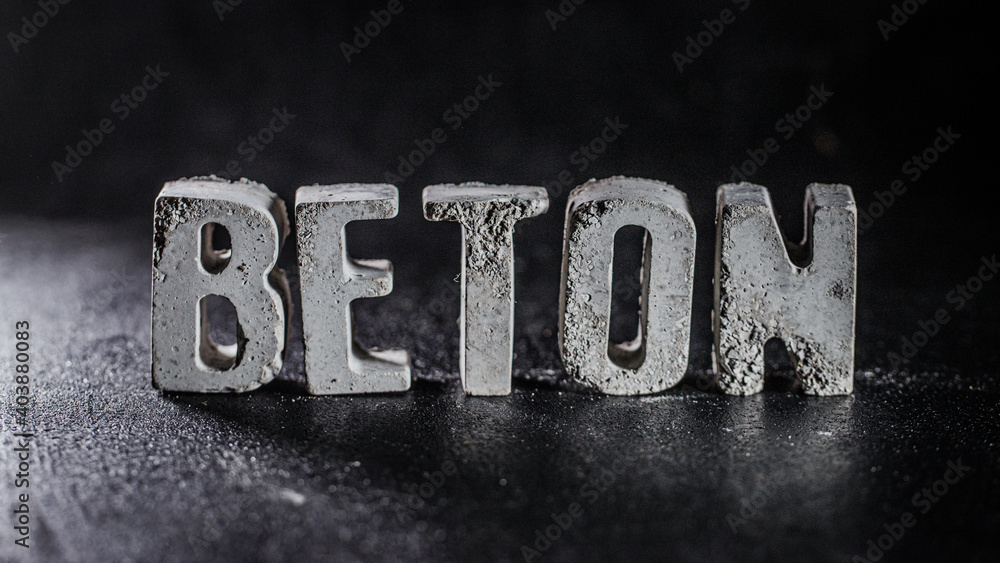 Naklejka premium Rustikal Beton