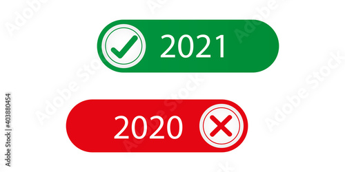 2020-2021 switch icon.Vector