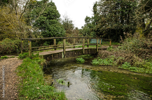 River Itchen footbridge, Itchen Stoke, Hampshire