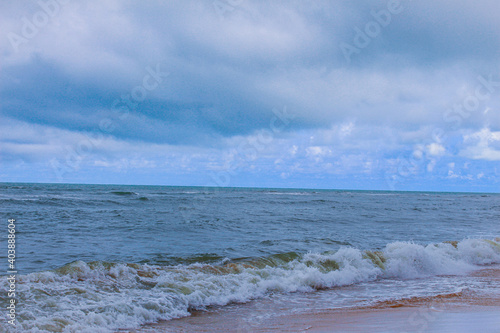 Waves on sea, Porto Seguro beach