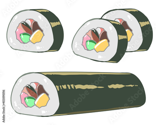 恵方巻　線無し