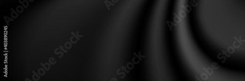 Black lighting background with diagonal stripes. Vector abstract background. Black cloth background