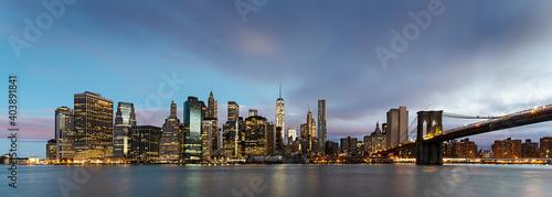 New York City lights