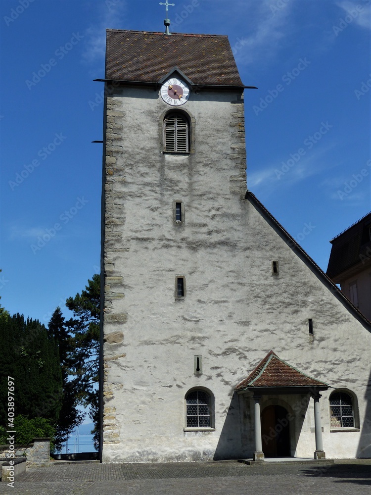 Alte Kirche in Romanshorn am Bodensee / Schweiz