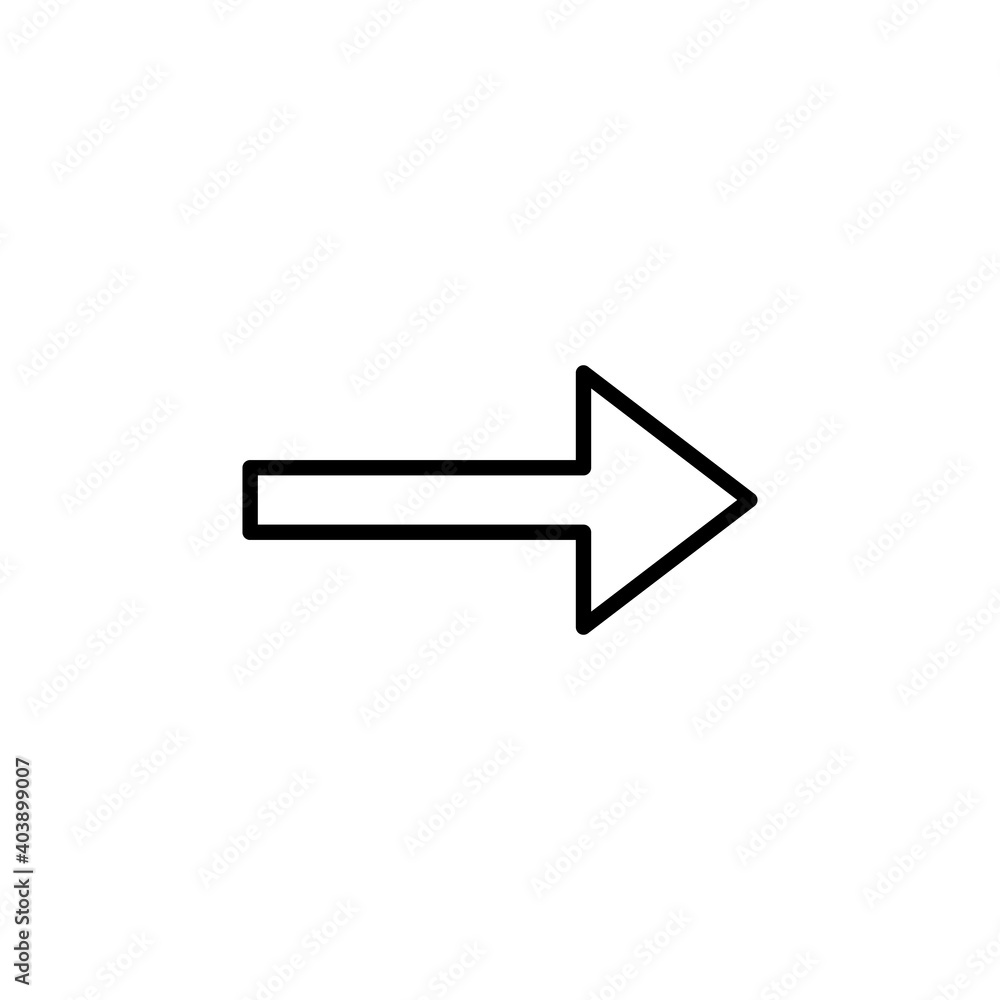 Arrow icon vector. Arrow symbol. Arrow sign for your web design. Arrow icon vector. Arrow symbol. Arrow sign for your web design.