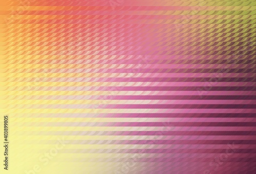 Light Pink, Yellow vector pattern with random forms.