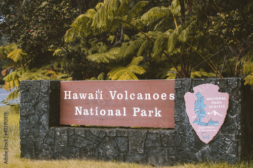 Foto Hawaiʻi Volcanoes National Park is a national park of the United States, located on the island of Hawaiʻi in the state of Hawaii