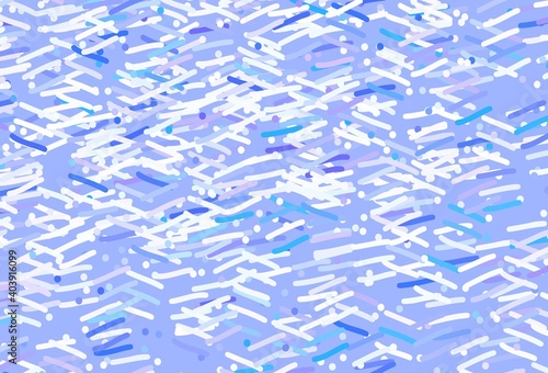 Light Pink, Blue vector template with repeated sticks.