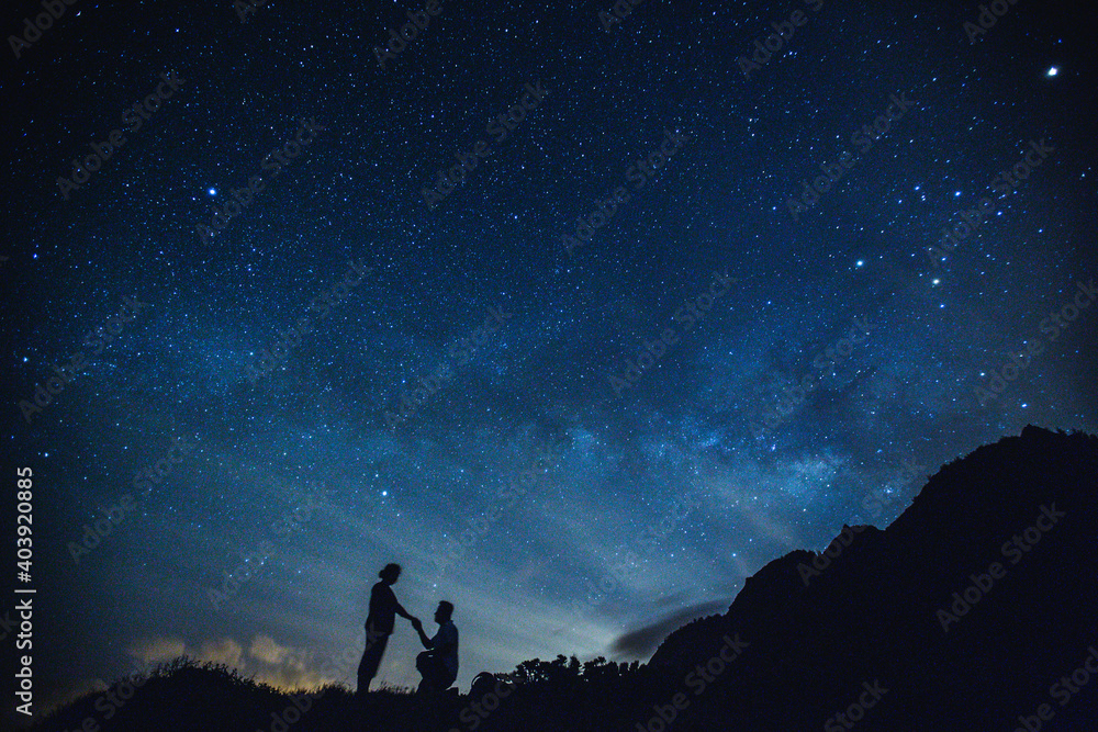 Starry Milky Way, Oahu, Hawaii Starry Milky Way, Oahu, Hawaii