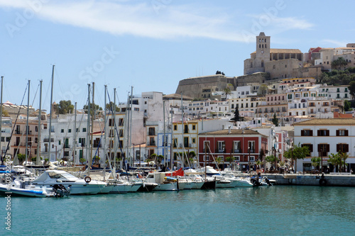 Ibiza, Balearic Islands, Spain. Eivissa is the capital of the island.