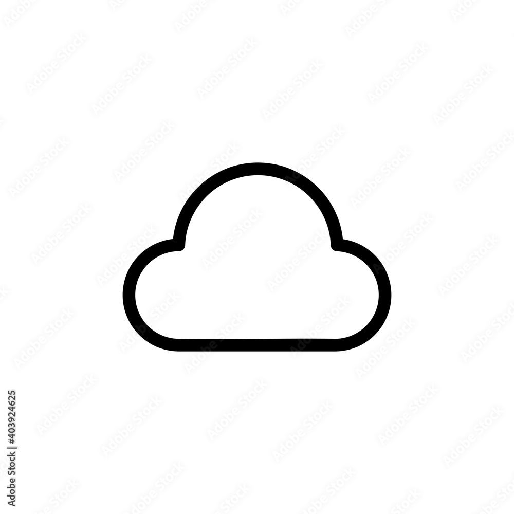 cloud icon vector. cloud vector icon cloud icon vector. cloud vector icon