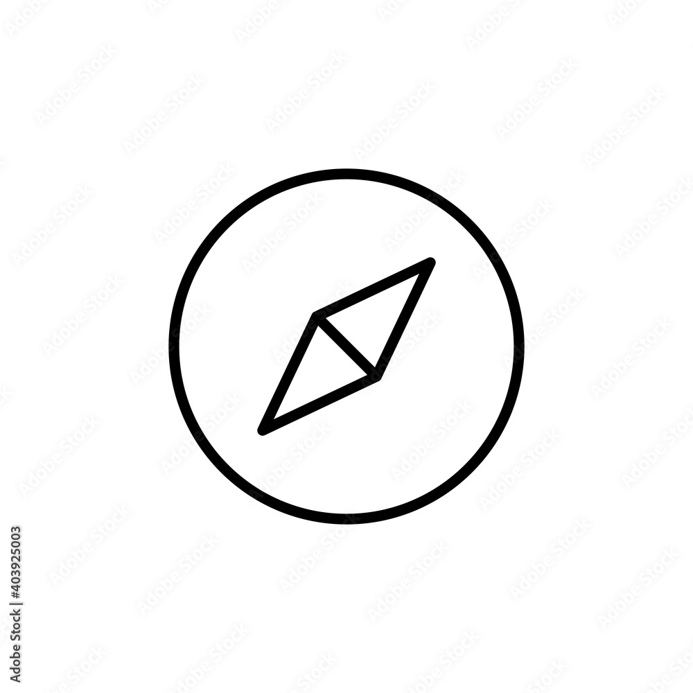 Compass icon vector. arrow compass icon vector Compass icon vector. arrow compass icon vector