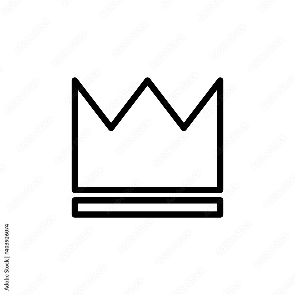 Crown icon vector. crown vector icon Crown icon vector. crown vector icon
