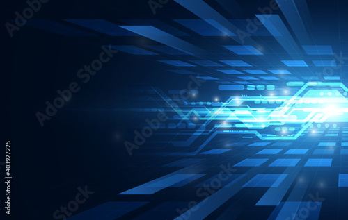 vector digital technology concept, abstract background