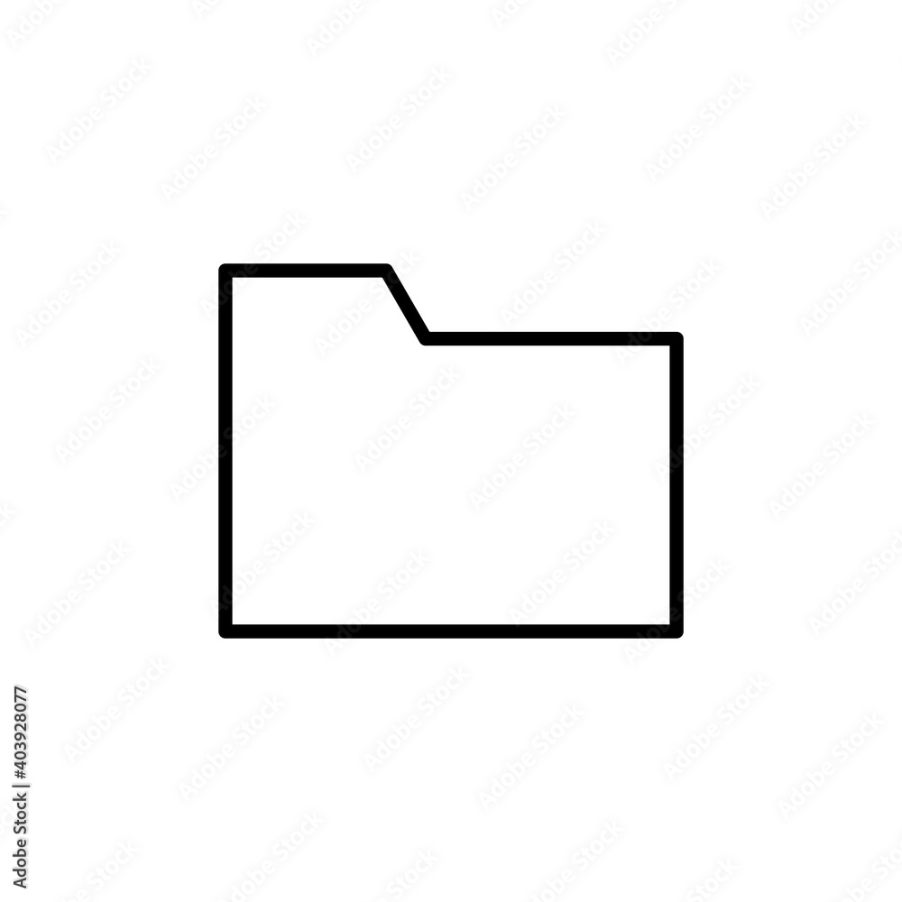 Folder icon vector. folder vector icon Folder icon vector. folder vector icon