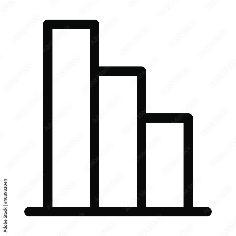 graph chart icon vector graph chart icon vector