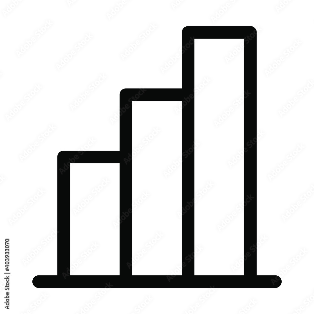 graph chart icon vector graph chart icon vector