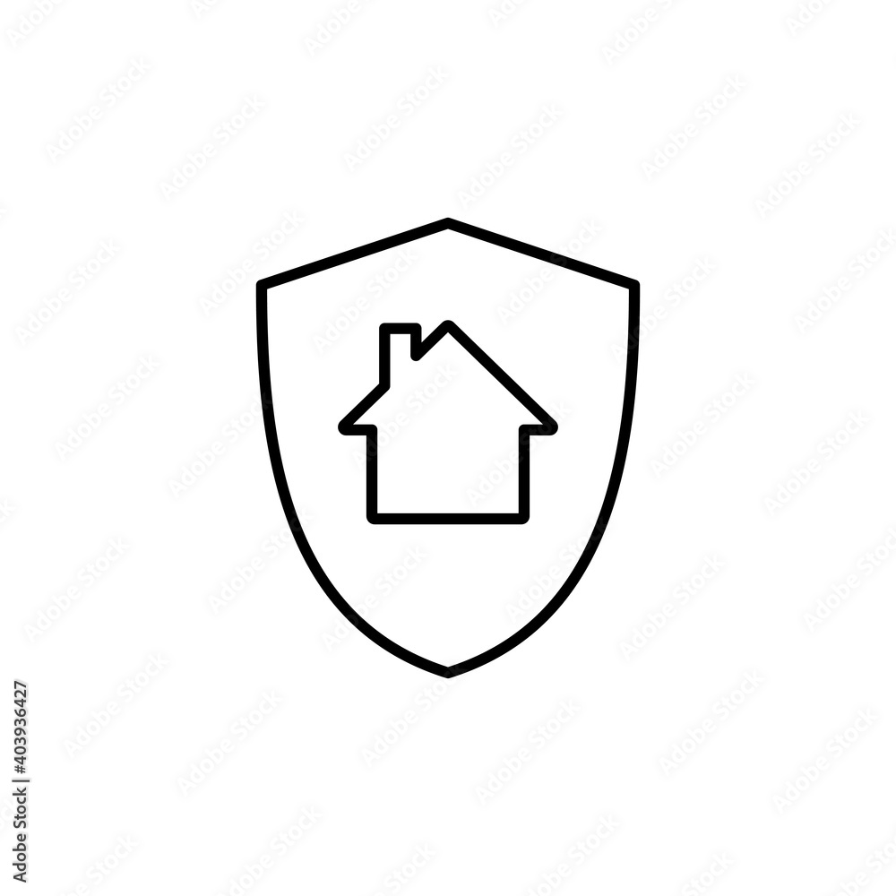 home insurance icon vector. home protection icon home insurance icon vector. home protection icon