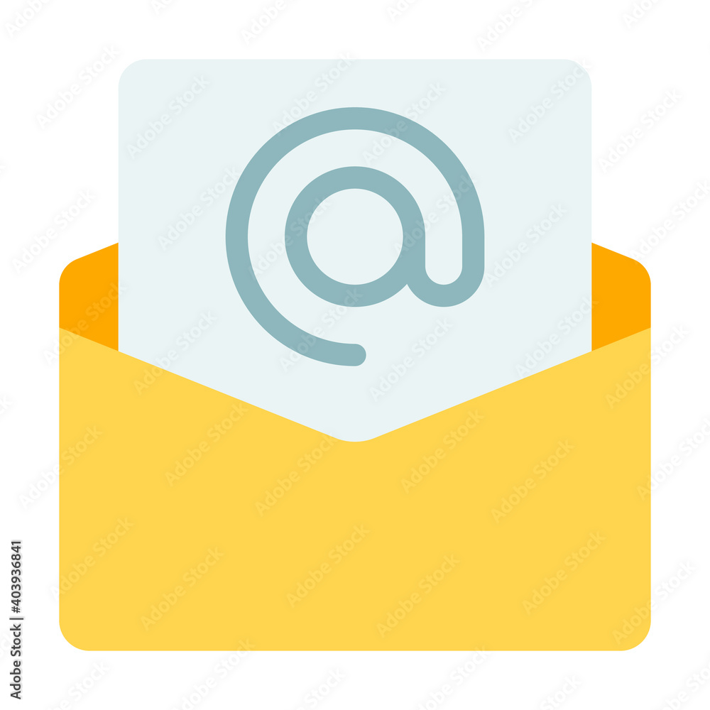 envelope icon, opened, message vector envelope icon, opened, message vector