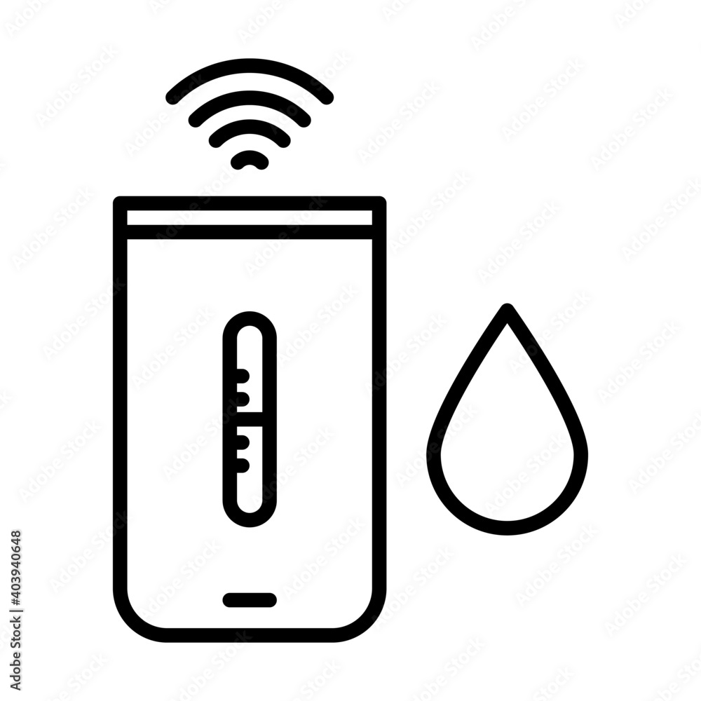 air humidifier icon, household home interior vector air humidifier icon, household home interior vector