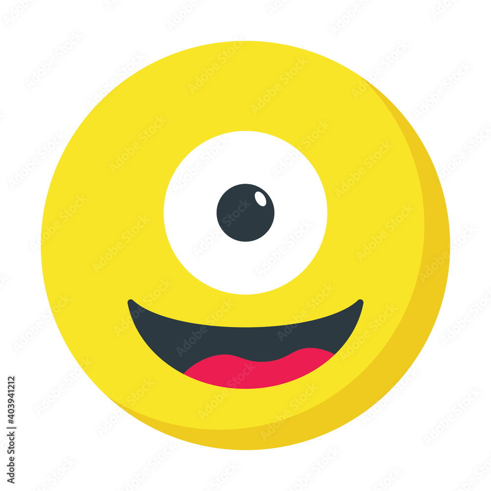 smiley face icon, emoticon, happy vector