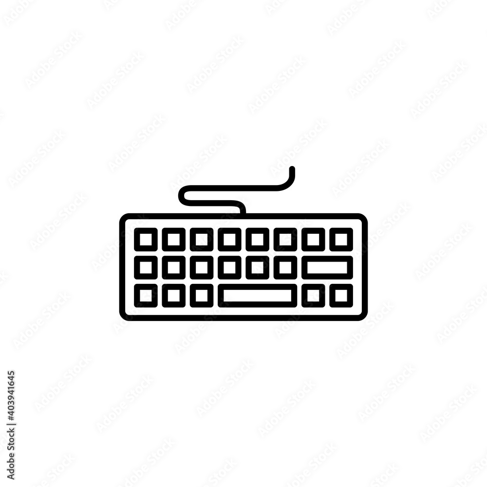 Keyboard icon vector. keyboard vector symbol Keyboard icon vector. keyboard vector symbol