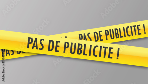 Logo pas de publicité.