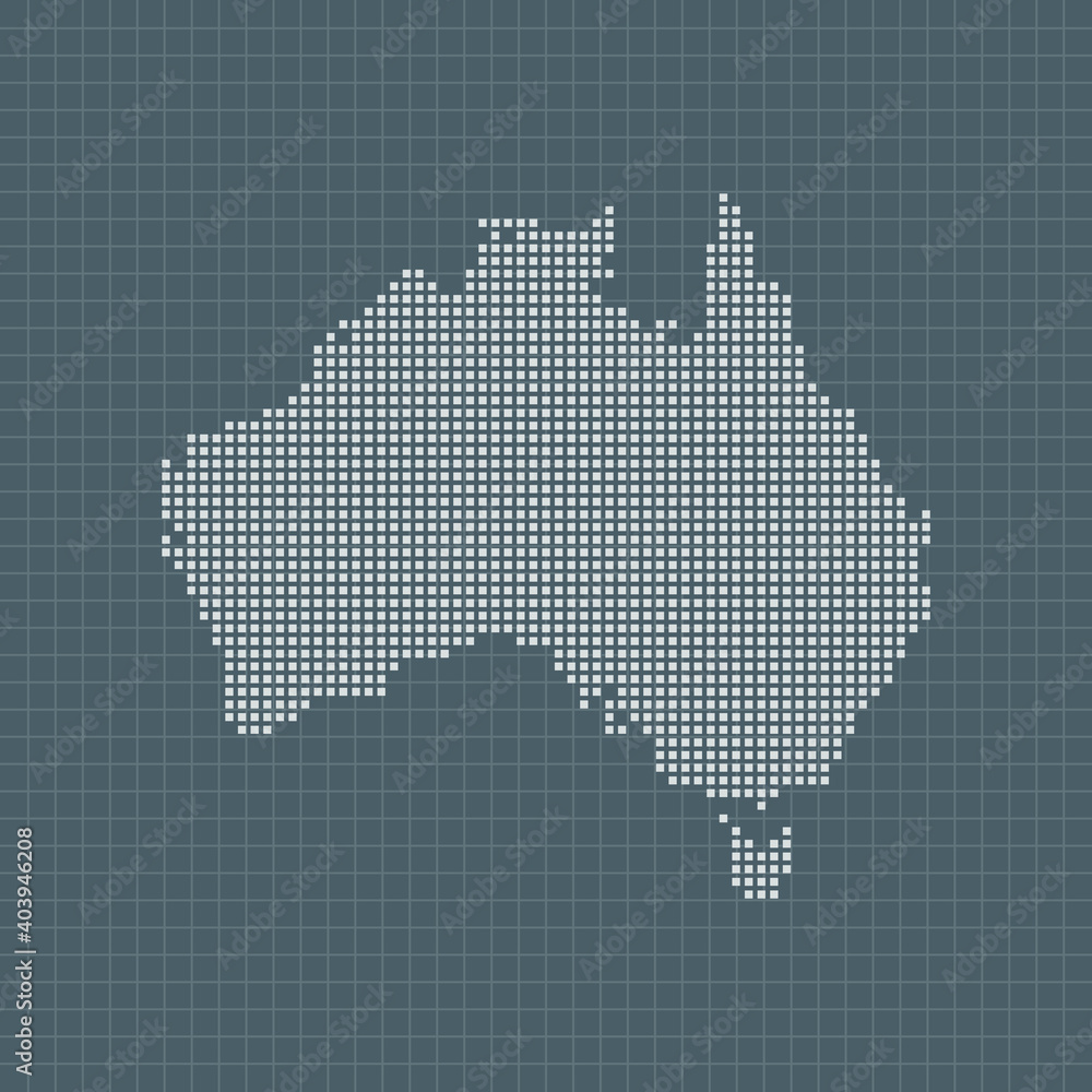 map of Australia