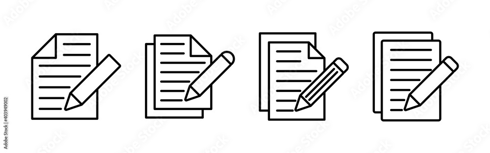 Note icon vector. notepad icon vector Note icon vector. notepad icon vector