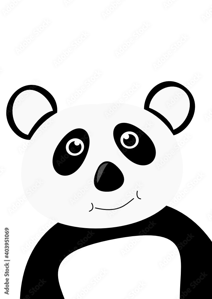 Naklejka premium Panda Bär