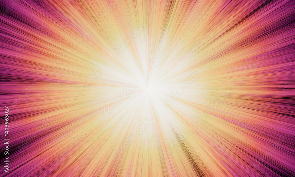 3D rendered abstract colorful explosion ray 3D rendered abstract colorful explosion ray