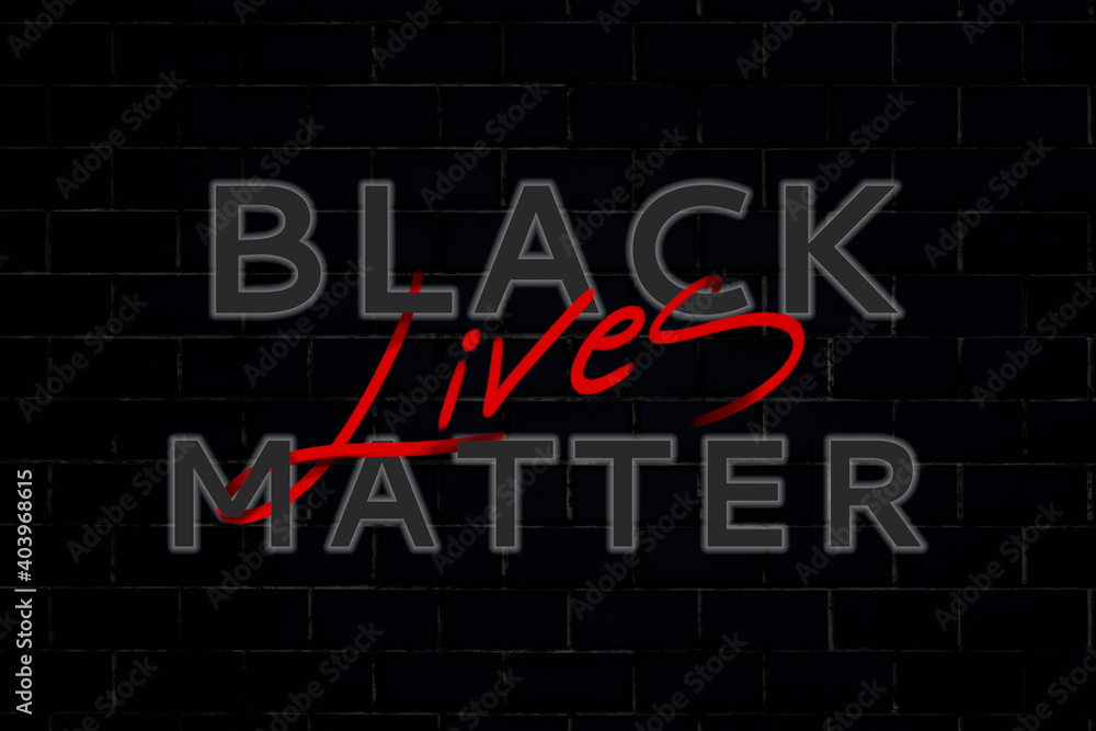 Black Lives Matter typography equality campaign social media post Black Lives Matter typography equality campaign social media post