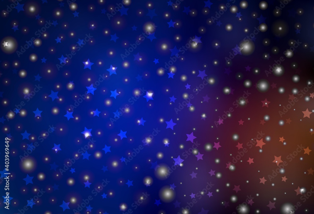 Dark Blue, Red vector pattern in Christmas style. Dark Blue, Red vector pattern in Christmas style.