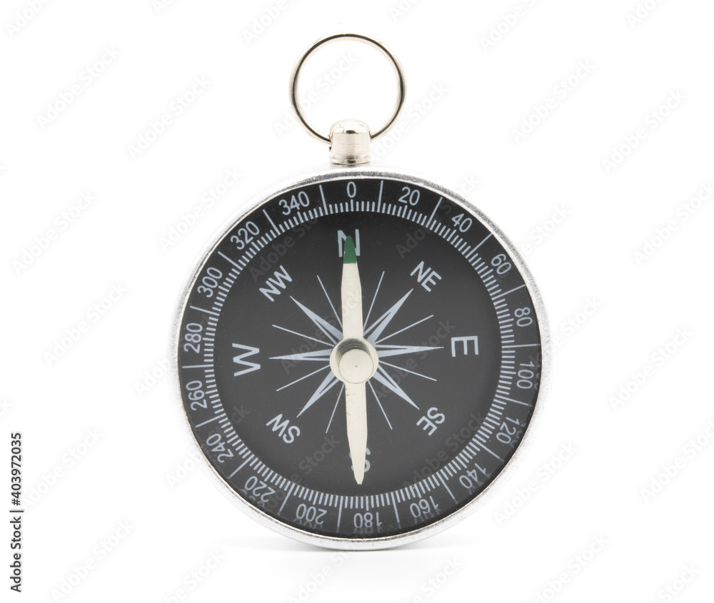 Compass isolated on white background