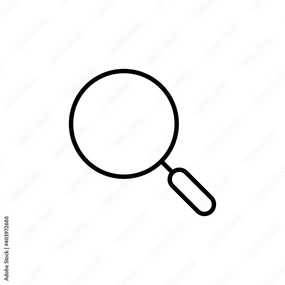 Search icon vector. search magnifying glass icon Search icon vector. search magnifying glass icon