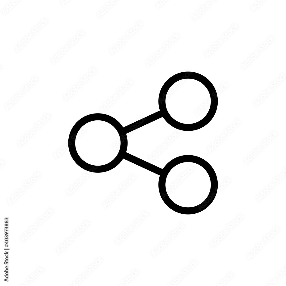 Share icon vector. Sharing vector icon Share icon vector. Sharing vector icon