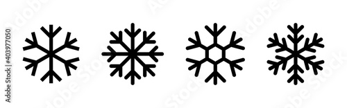 Snow icon vector. snowflake icon vector