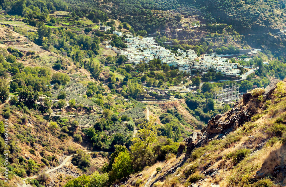 Mountains of Sierra Nevada in Spain