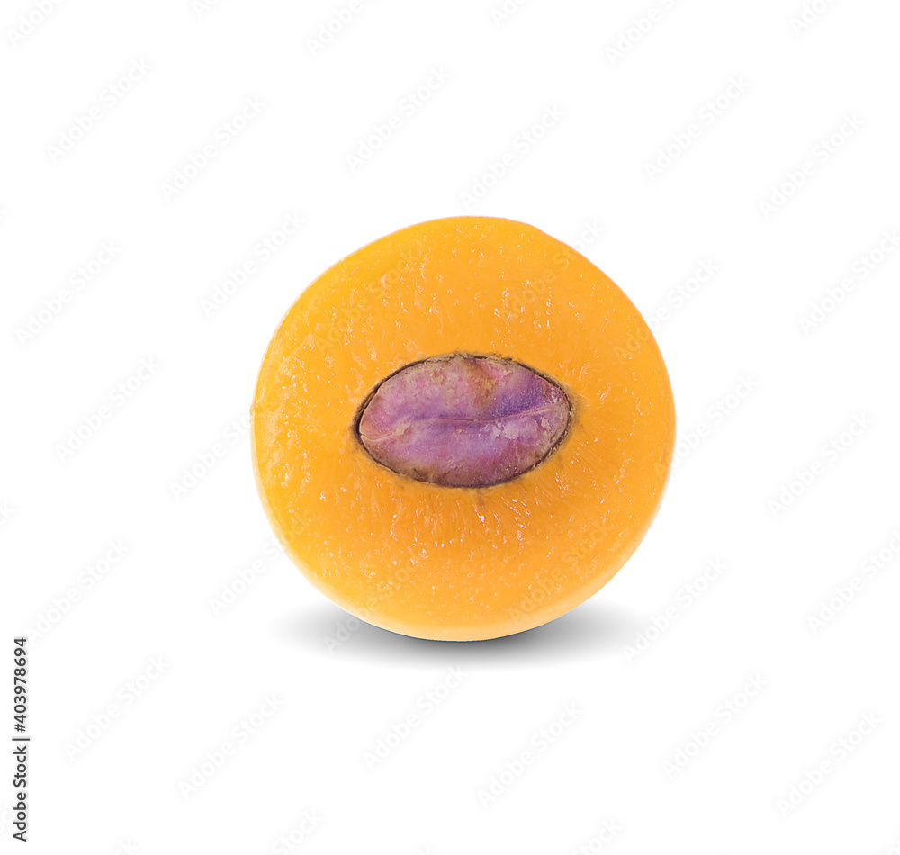 sweet Marian plum thai fruit isolated on white background sweet Marian plum thai fruit isolated on white background