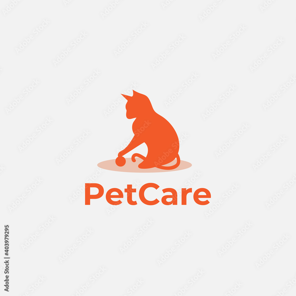 Pet care logo, animal design concept, health logo, animal lover logo concept Pet care logo, animal design concept, health logo, animal lover logo concept