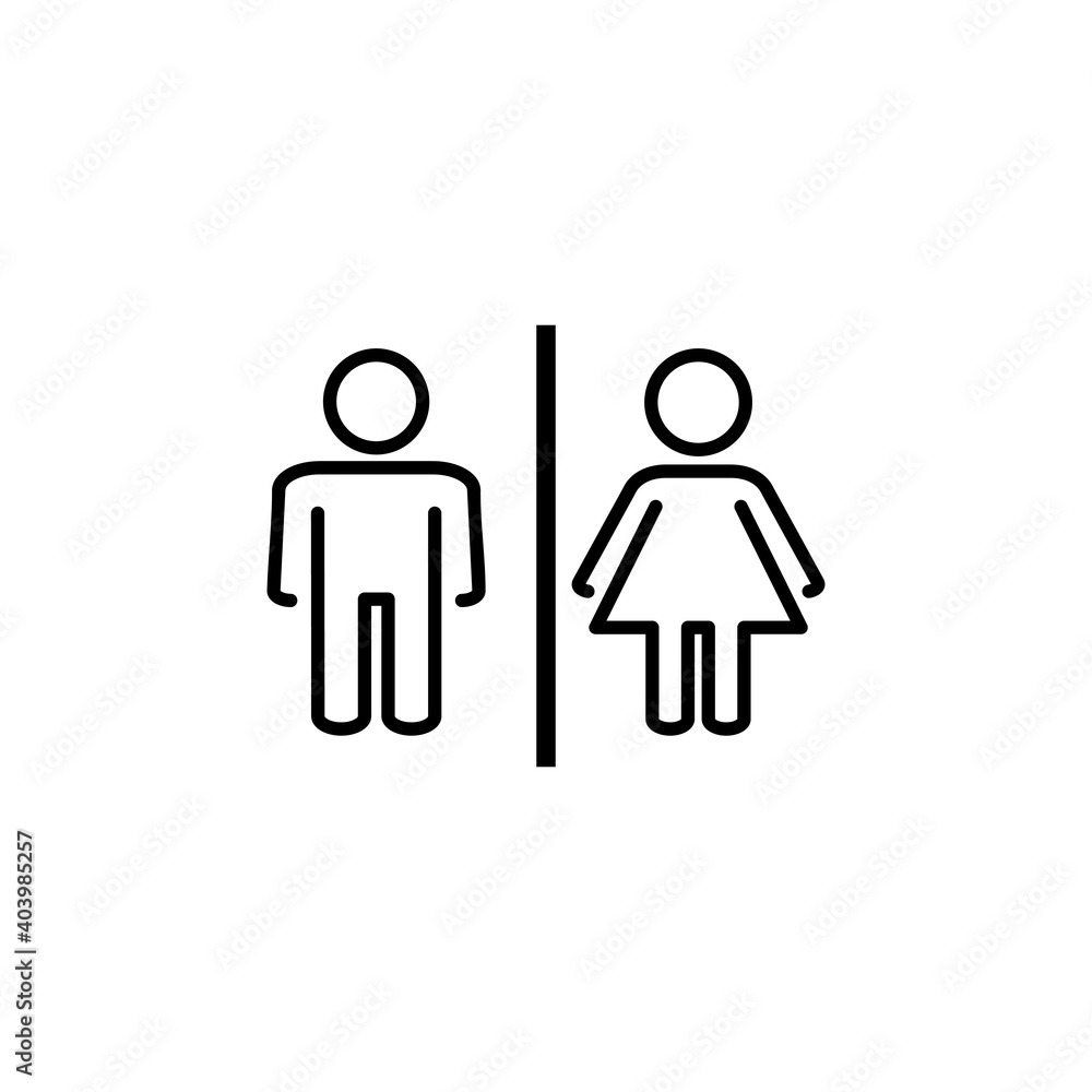 Toilet icon vector. restrooms icon vector. bathroom sign. wc, lavatory Toilet icon vector. restrooms icon vector. bathroom sign. wc, lavatory