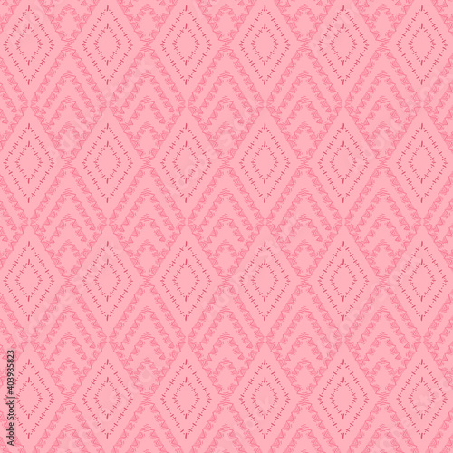 abstract light pink geometric effect distress colorful pattern and grunge texture on pink.
