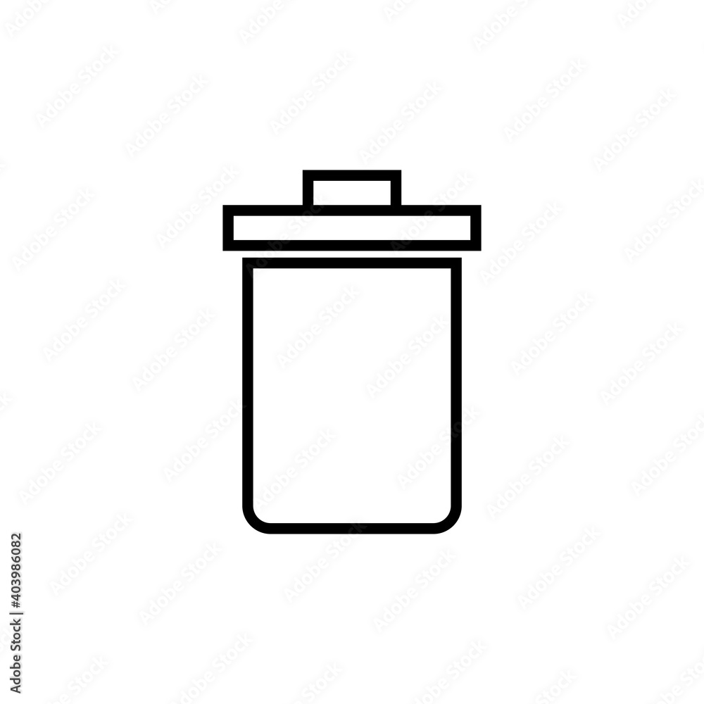 Trash icon vector. trash can icon. delete icon vector. garbage Trash icon vector. trash can icon. delete icon vector. garbage