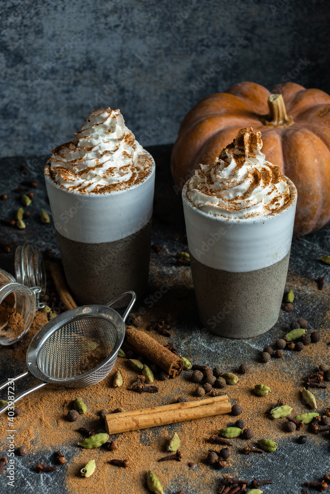 Vegan Pumpkin Spice Latte