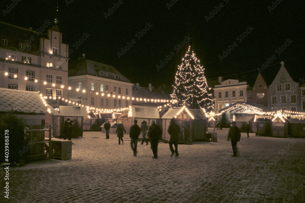 Tallinn Rathausplatz, Weihnachtsmarkt